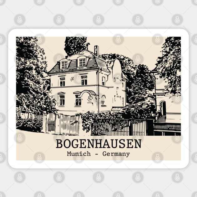 Bogenhausen - Germany Magnet by Lakeric